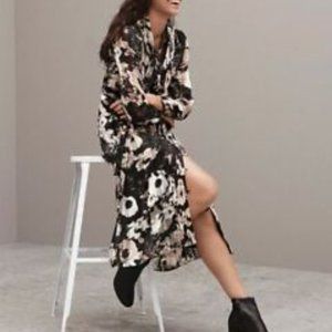 BANANA REPUBLIC NWT FLORAL MIDI DRESS